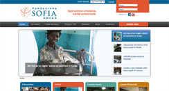 Desktop Screenshot of fondazionesofia.org